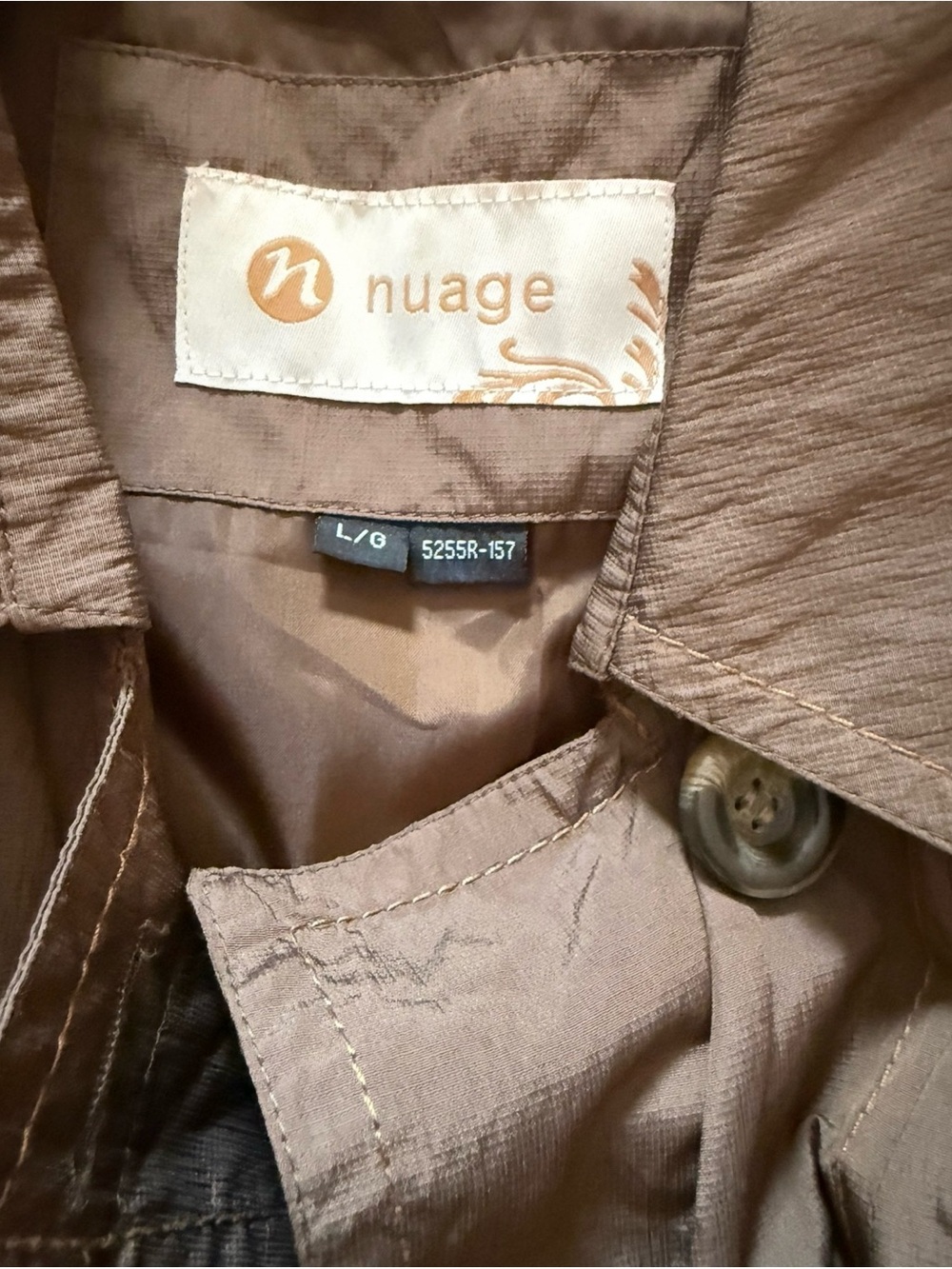 Nuage Women's Ski Jacket in Taupe Brown